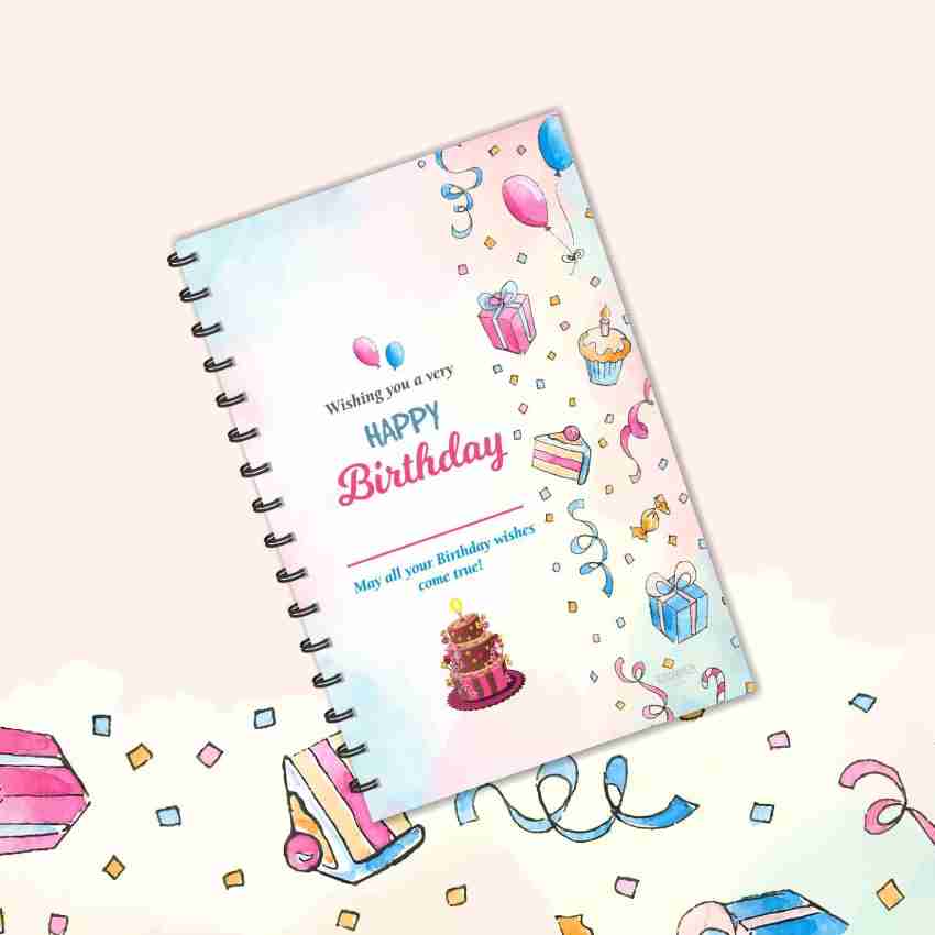 Happy Birthday: Birthday, Birthday Wishes, Notebook, Journal, Diary