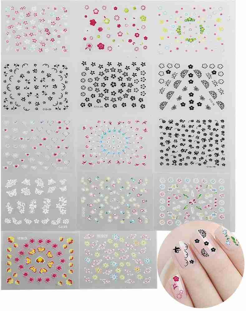Nail 3d stickers on sale