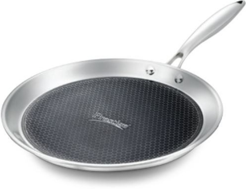 Impex Serene Triply Honeycomb Stainless Steel Kadai Pan 24 cm