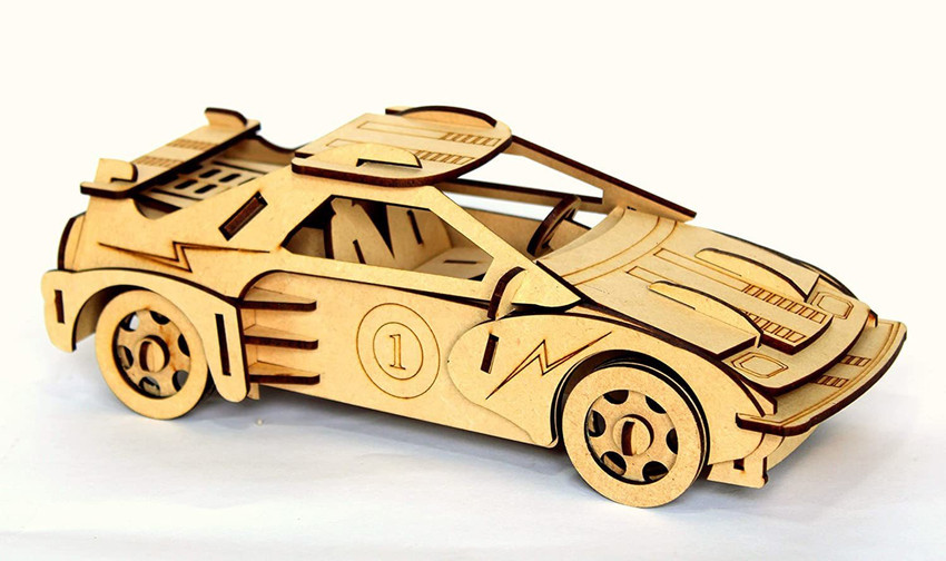 Build your own toy car kit top