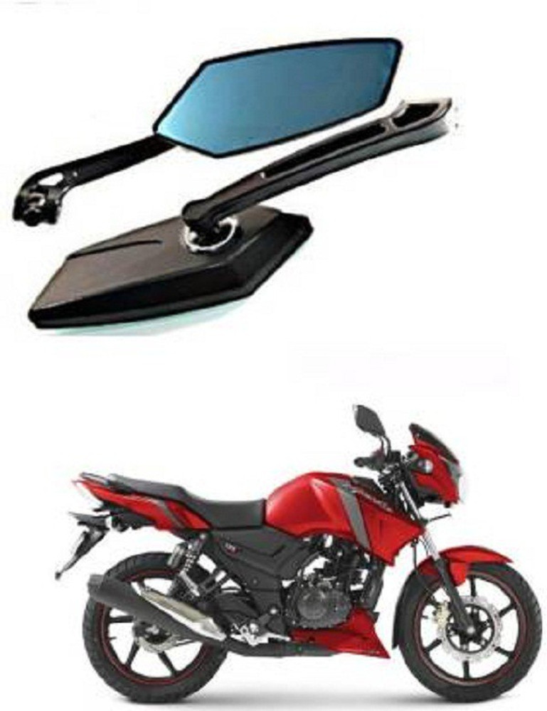 Riya Touch Manual Rear View Mirror For TVS Appache RTR 160 Price