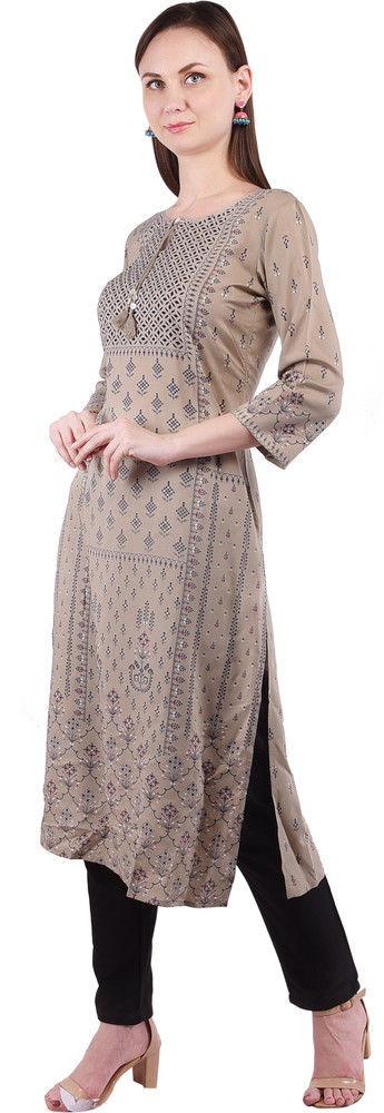 pretty woman Women Printed Straight Kurta Buy pretty woman Women
