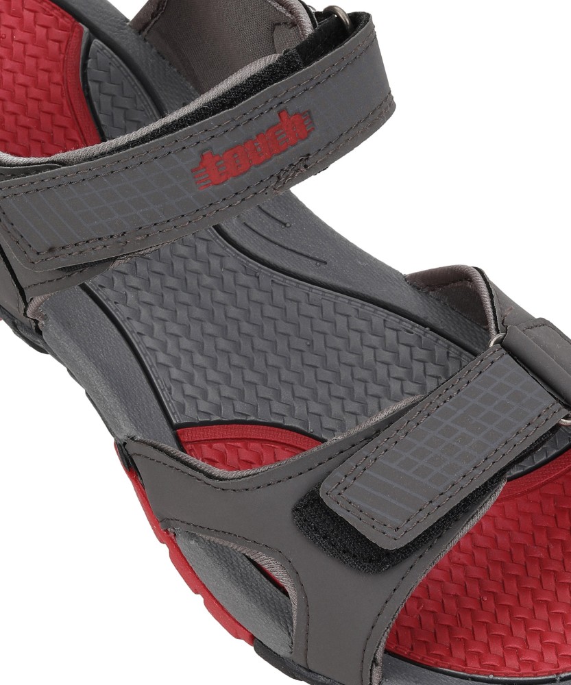 Lakhani touch Men Grey Sports Sandals Buy Lakhani touch Men Grey