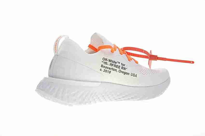 Nike epic react x off white best sale