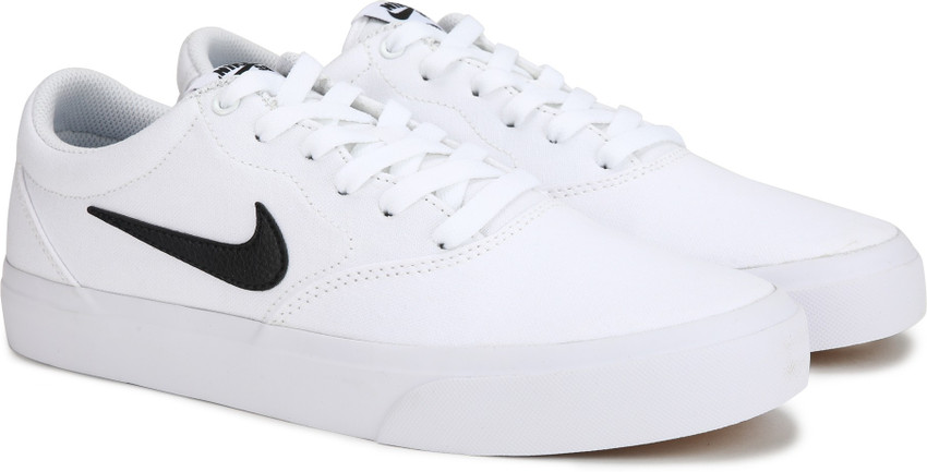 nike sb white charge trainers