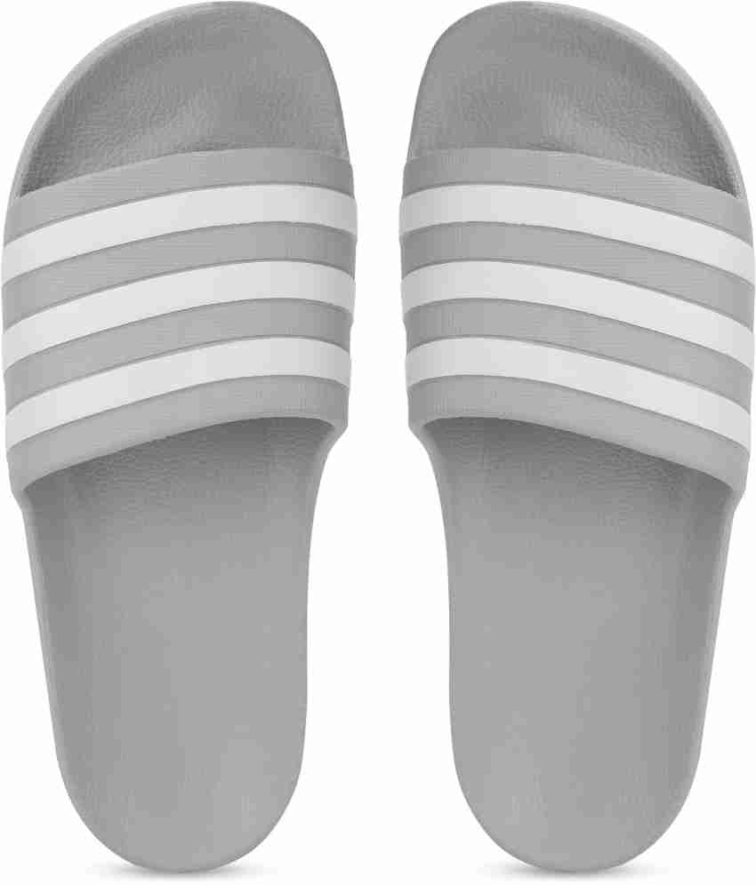 Adidas flip cheap flops grey