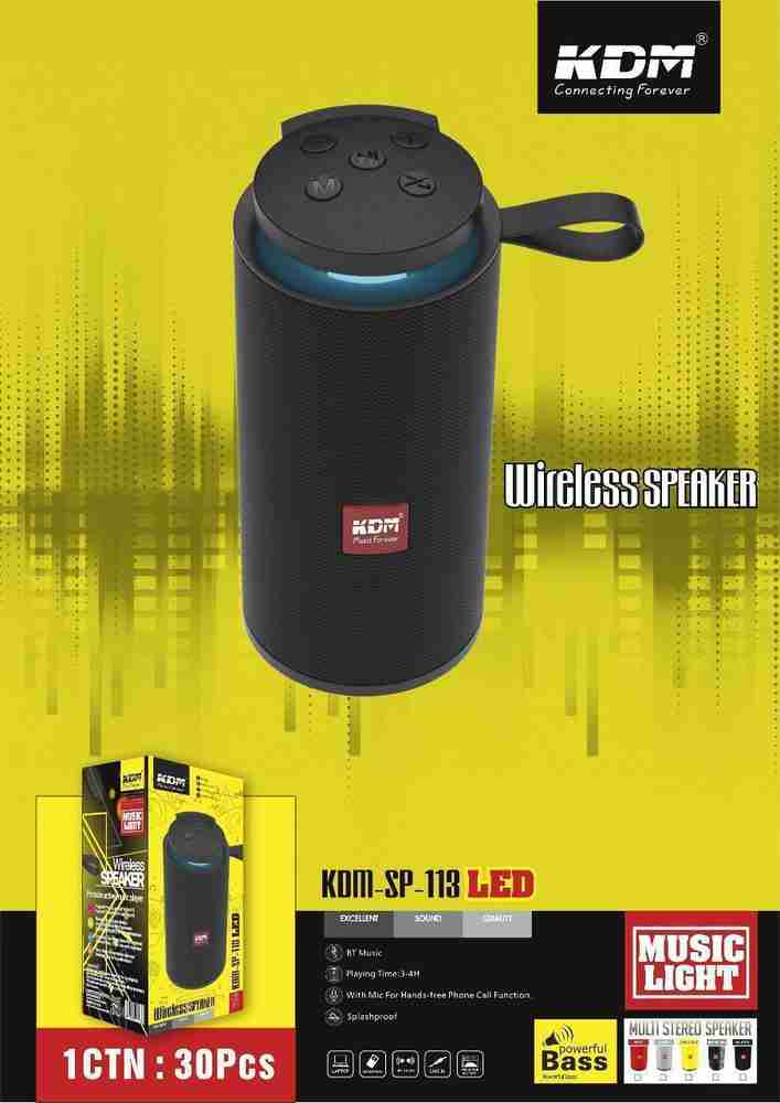 Kdm bluetooth sale speaker 113
