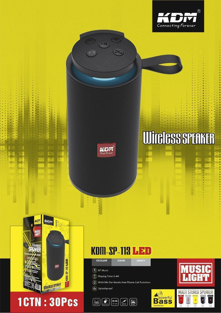 Buy KDM SP 113 5 W Bluetooth Speaker Online from Flipkart