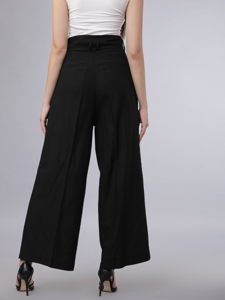 Off Duty India Trousers and Pants  Buy Off Duty India Everyday Straight  Leg High Waist Pants Blush Pink Online  Nykaa Fashion