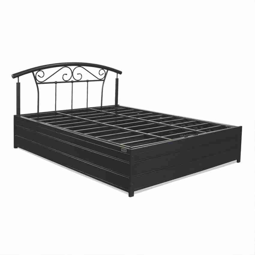 Metal box bed deals price