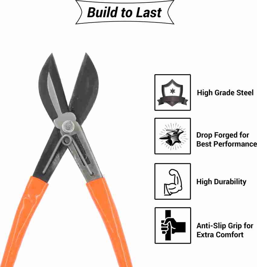 12 Inch, Straight Cutter Heavy Duty Metal Sheet & Tin Cutter ,Home tool,  Durable