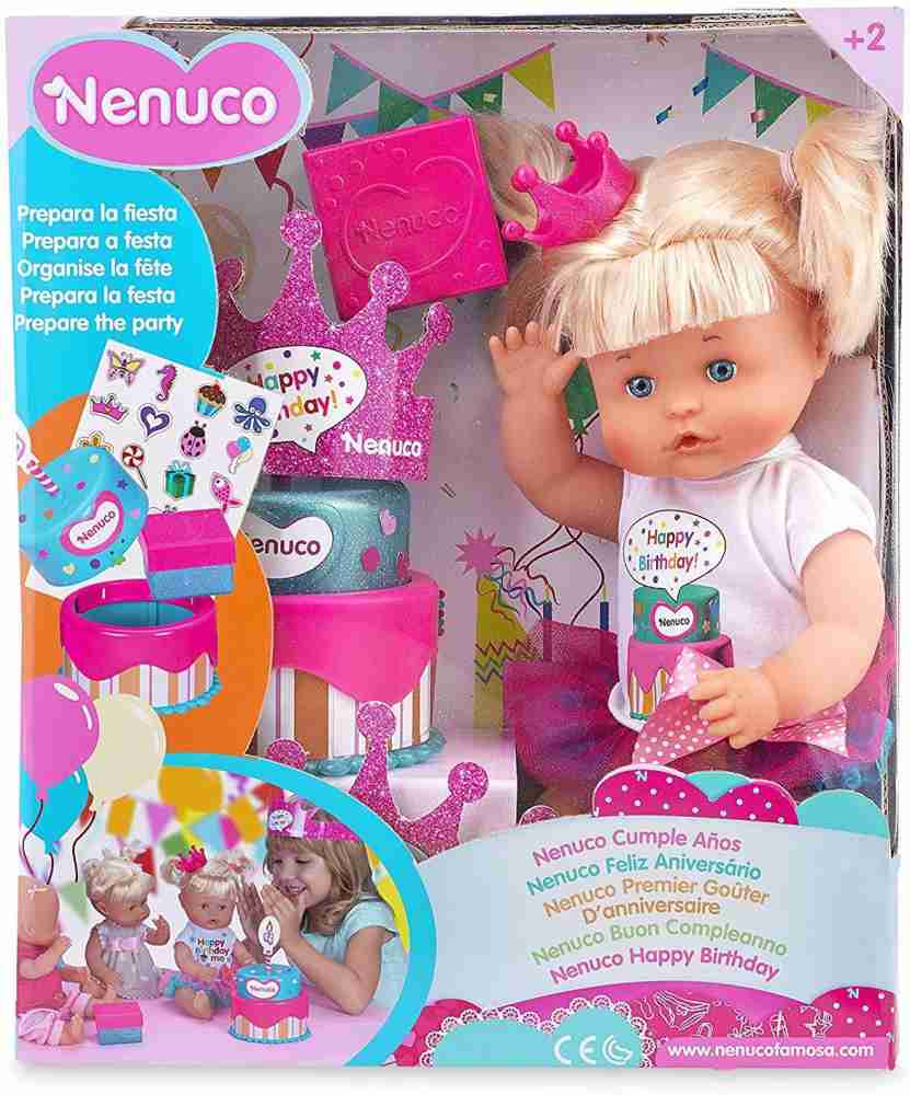 Nenuco Happy Birthday Doll - Pink - Happy Birthday Doll - Pink . shop for  Nenuco products in India. | Flipkart.com