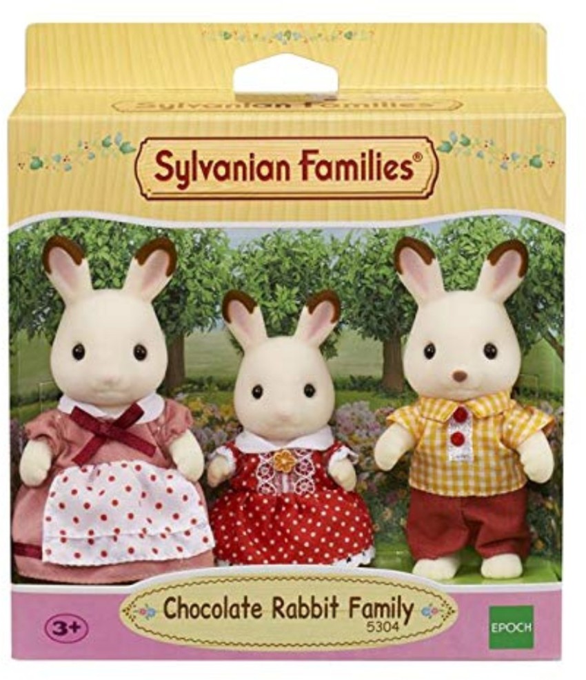 Sylvanian Families Art.4150 Chocolate Rabbit Family Set - Catalog / Toys &  Games / By Type /  - Kids online store