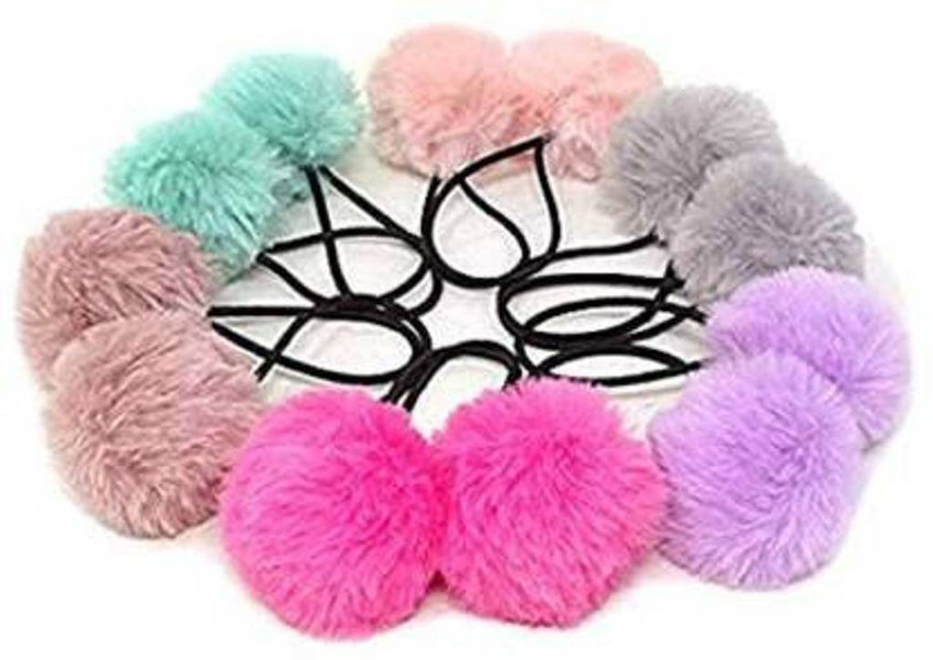 Pom pom deals hair ties