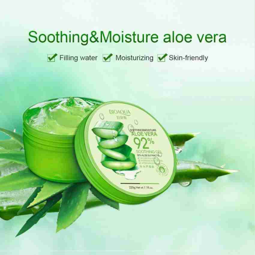 FOREVER YOUTH BIOAQUA 220g Aloe Vera Skin Care Gel Natural