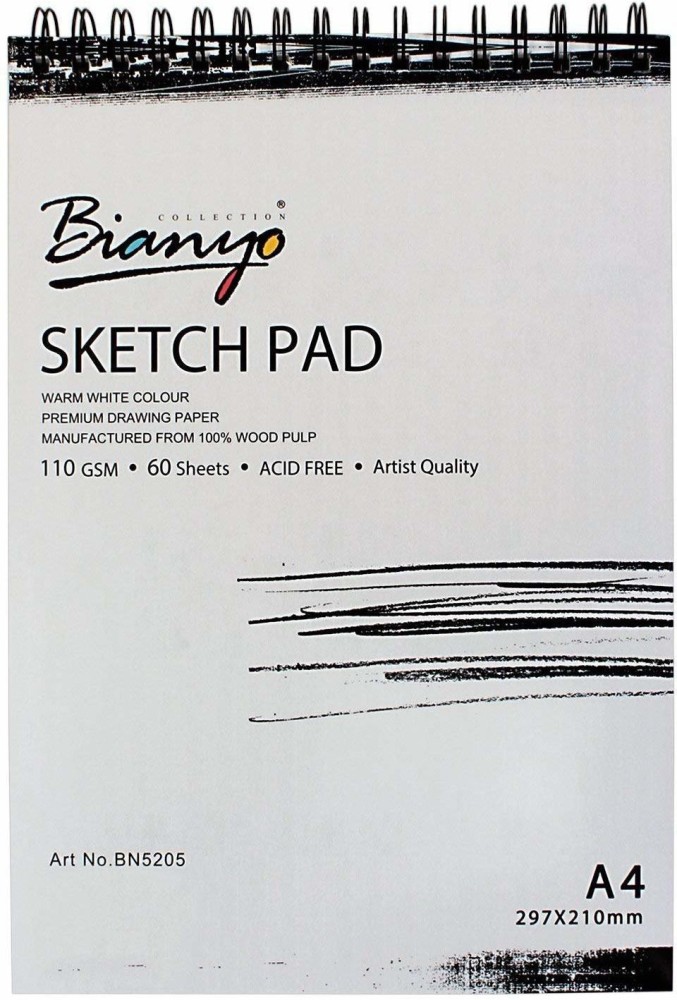 BIANYO SKETCH PAD 24SHEETS A3 180GSM  Vog and Wod Bookstore