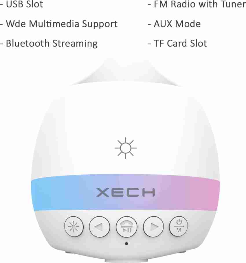 Xech smart store lamp with speaker