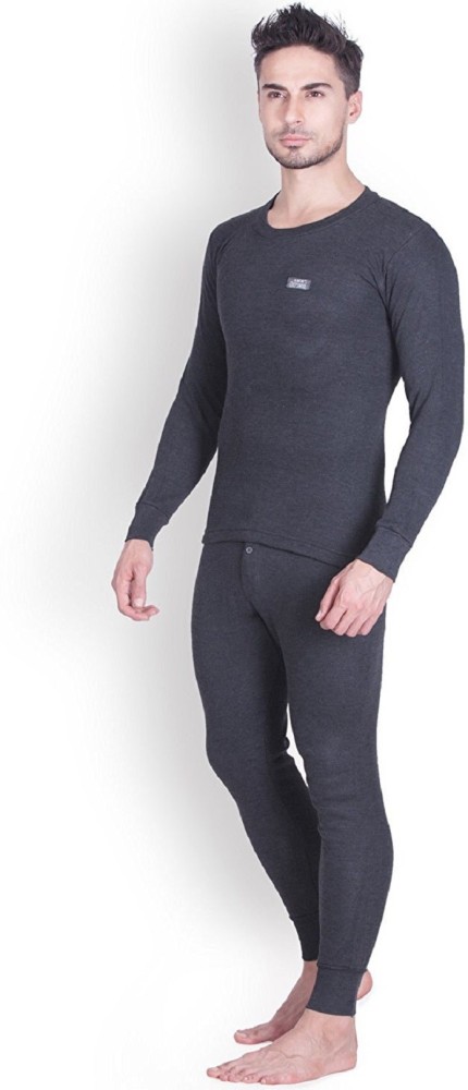 Lux Cottswool Men's 100% Cotton Thermal Winter Set Warmer Inner Wear Full  Sleve