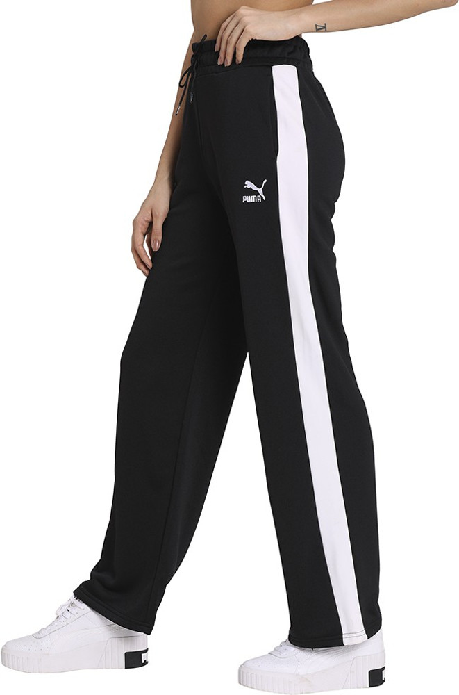 wide leg track pants womens