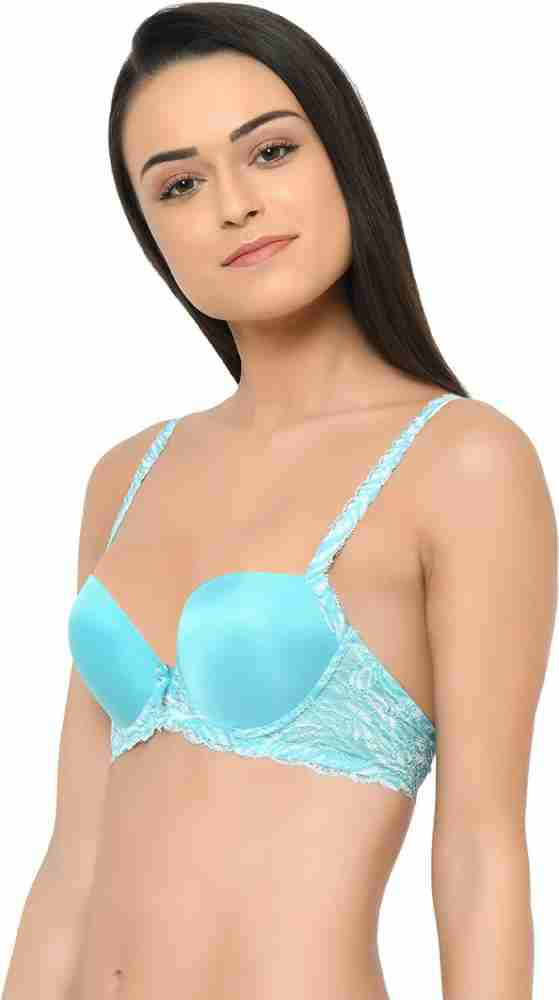 Cosmo Lady Delicate Lace Design Bra Women Push-up Heavily Padded