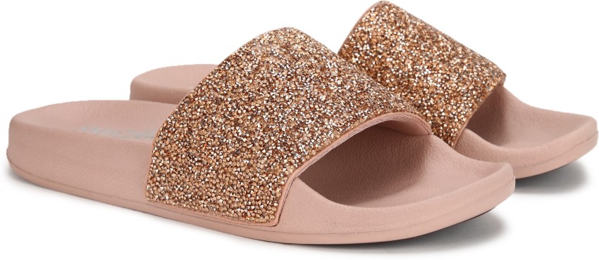 Skechers glitter online slides