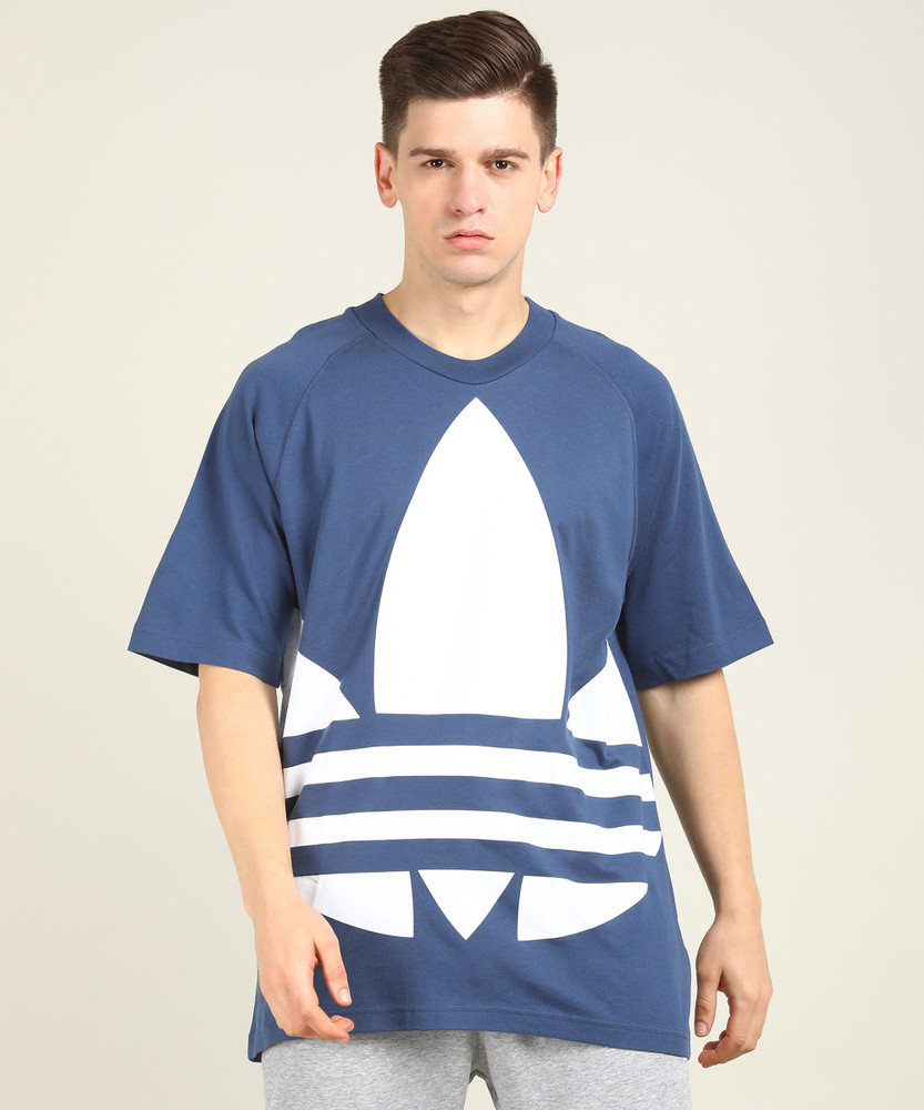 ADIDAS ORIGINALS Printed Men Round Neck Blue T Shirt Buy ADIDAS ORIGINALS Printed Men Round Neck Blue T Shirt Online at Best Prices in India Flipkart