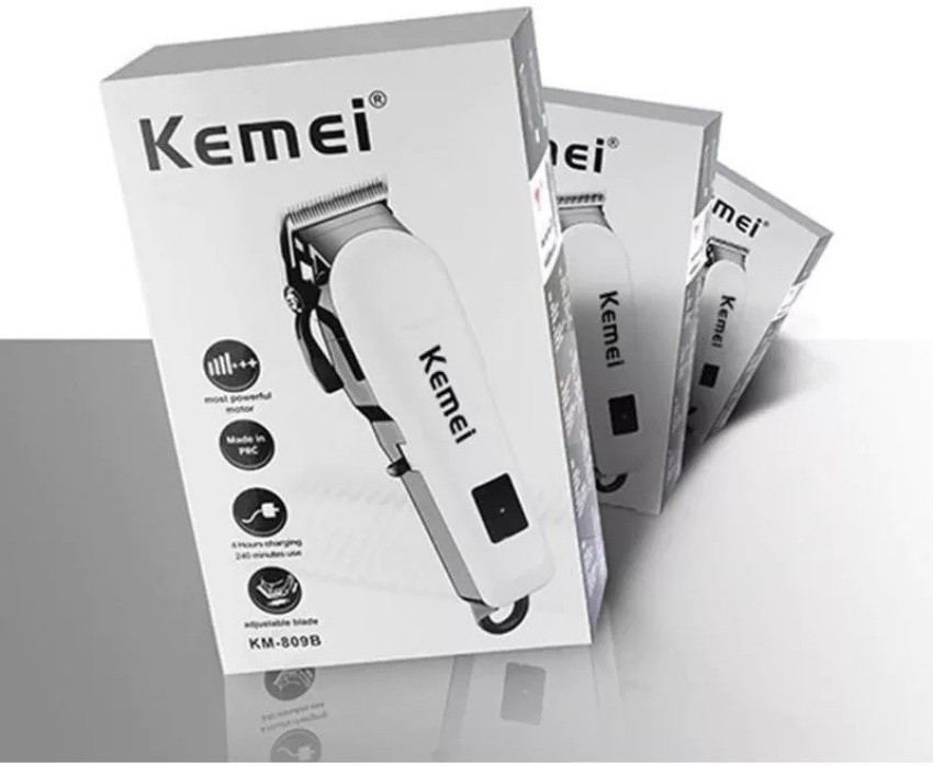 Kemei KM 809A PROFESSIONAL Hair Trimmer Trimmer 120 min Runtime 4