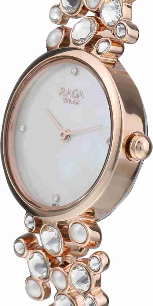 Titan NQ95032WM01 Raga Moonlight Analog Watch For Women Buy Titan NQ95032WM01 Raga Moonlight Analog Watch For Women NQ95032WM01 Online at Best Prices in India Flipkart