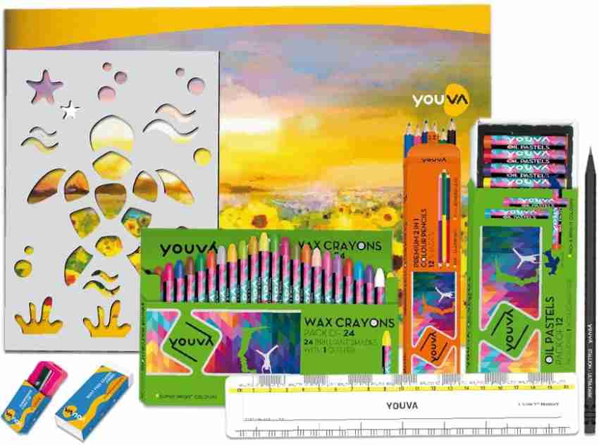 NAVNEET Youva Young Canvas Artist Painting Kit