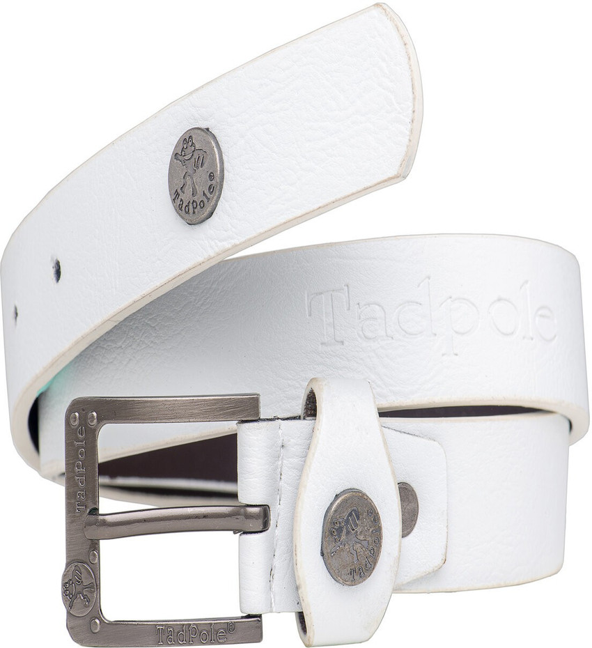 Tadpole Boys Casual White Artificial Leather Belt White Price in India Flipkart
