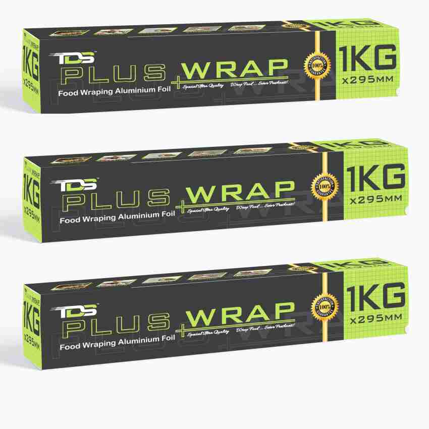 SW SILVER WRAP Food Grade Aluminium foil Paper 1 Kg