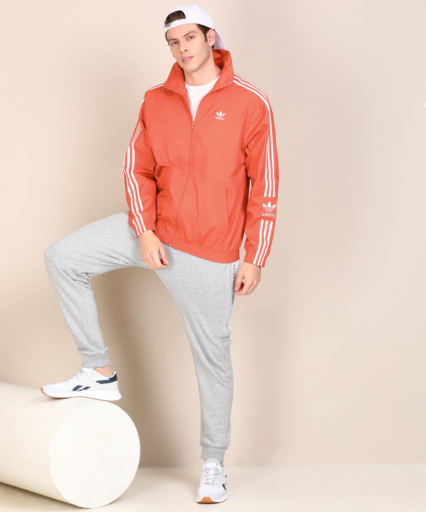 Orange top adidas mens