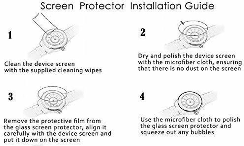 Maira Enterprise Screen Guard for Titan Connected 2.0 Hybrid Smart Watch 1785KL01 Maira Enterprise Flipkart