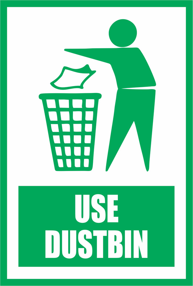 How to shop use dustbin