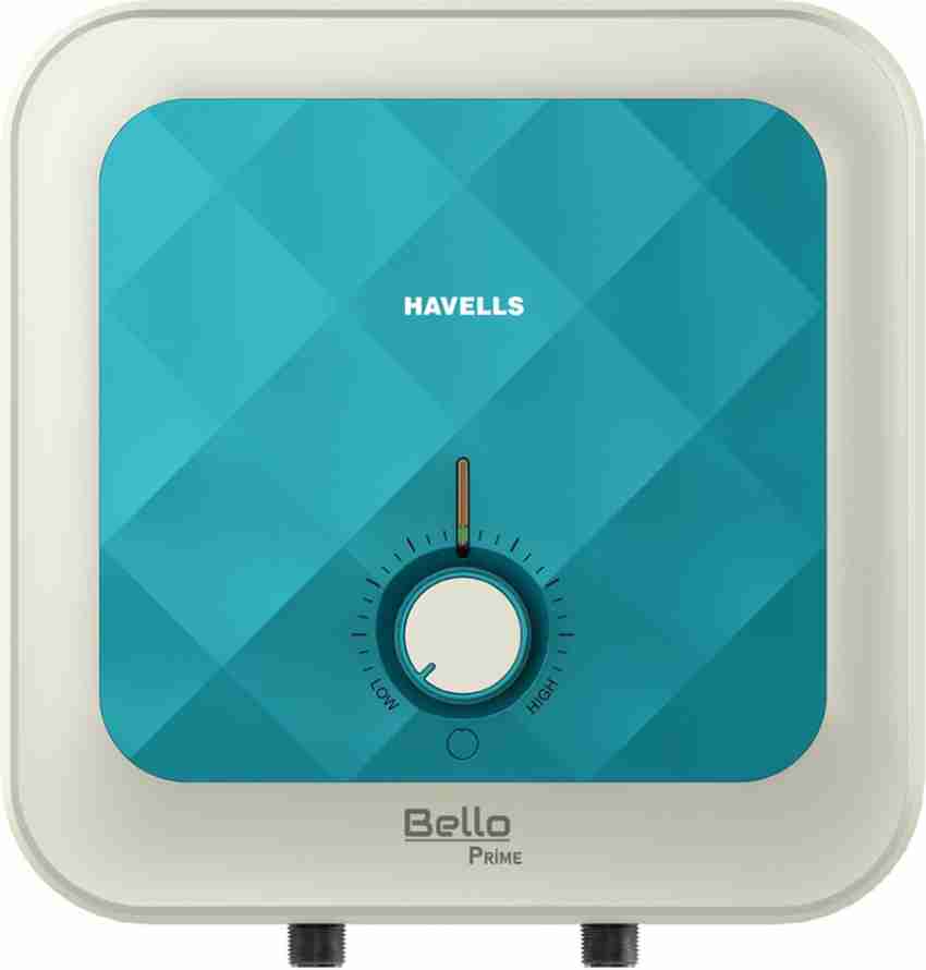HAVELLS 6 L Storage Water Geyser (Bello Prime, White Blue) Price in India -  Buy HAVELLS 6 L Storage Water Geyser (Bello Prime, White Blue) online at  Flipkart.com
