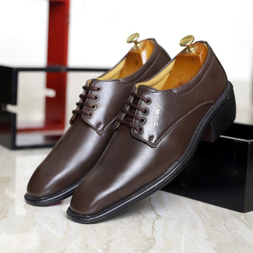Bxxy tan formal shoes cheap