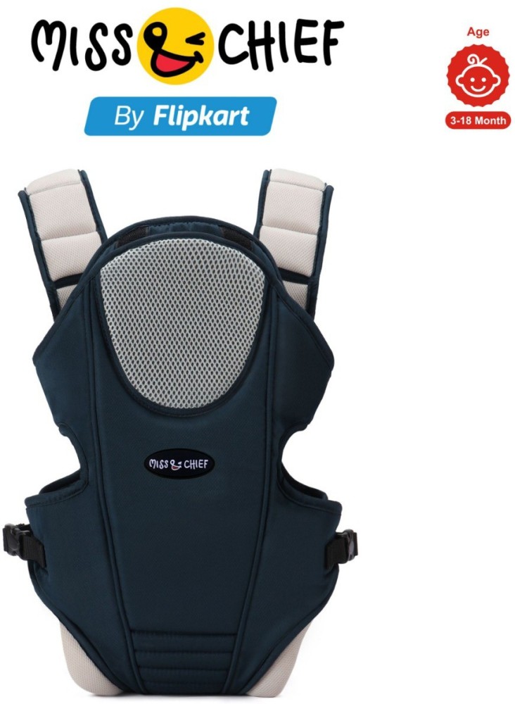 Miss Chief by Flipkart 3 Way Baby Carrier With Detachable Bib Head Cushion Baby Carrier