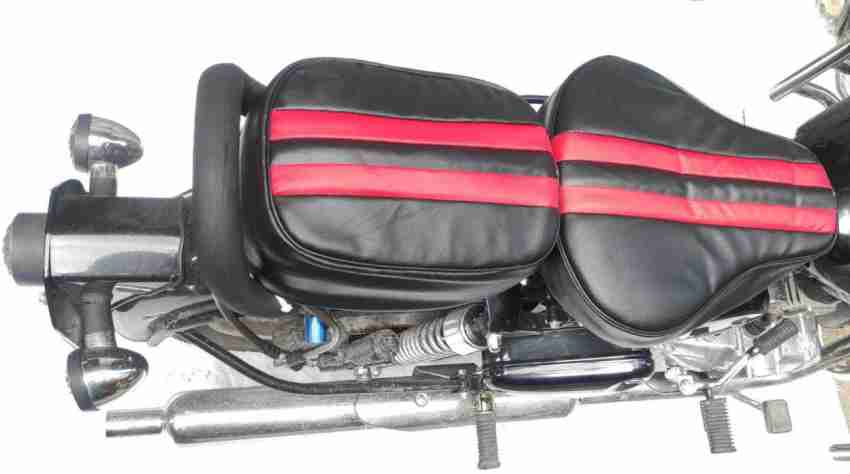 KOHLI BULLET ACCESSORIES Seat Cover with Tank Cover Split Bike Seat Cover  For Royal Enfield Classic 350, Classic 500 ()