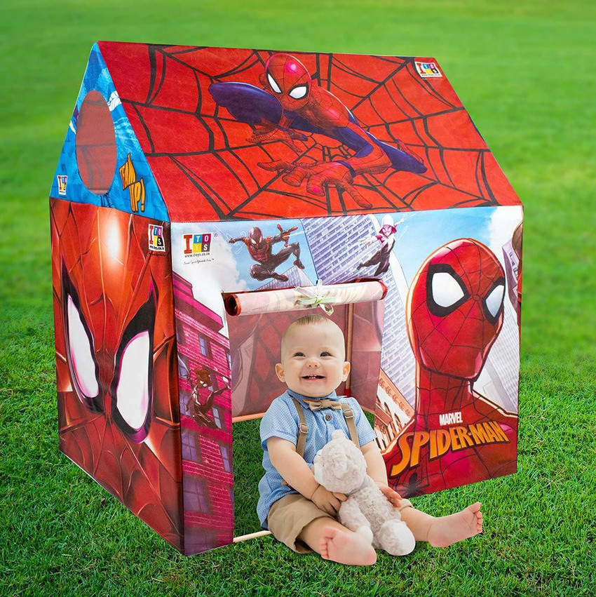 Spiderman doll sales house