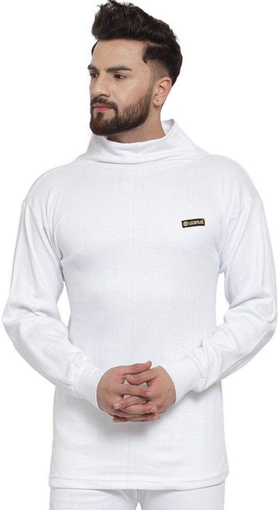 high neck thermal top
