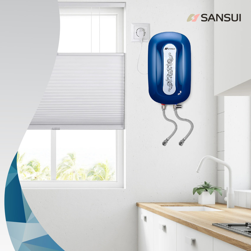 Sansui 5 L Instant Water Geyser with Pipes (Azure, Cobalt Blue) Price in  India - Buy Sansui 5 L Instant Water Geyser with Pipes (Azure, Cobalt Blue)  online at Flipkart.com