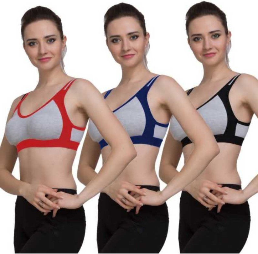 Apraa & Parma Molded Cups Women Sports Non Padded Bra - Buy Apraa & Parma  Molded Cups Women Sports Non Padded Bra Online at Best Prices in India