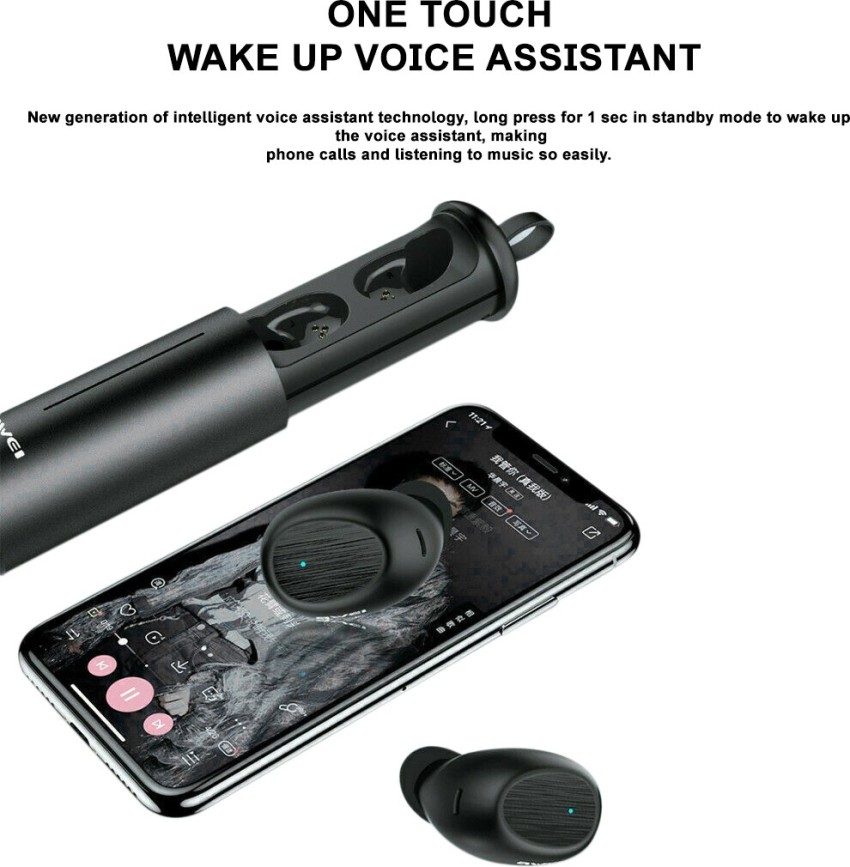 Awei T5 TWS True Wireless Earbuds Bluetooth 5.0 Bluetooth