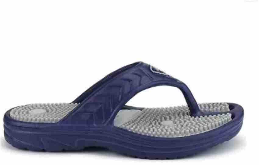 Nexa accupressure on sale men's grey slippers