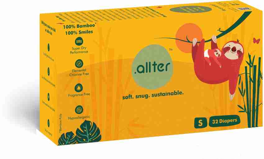 Allter bamboo diapers top