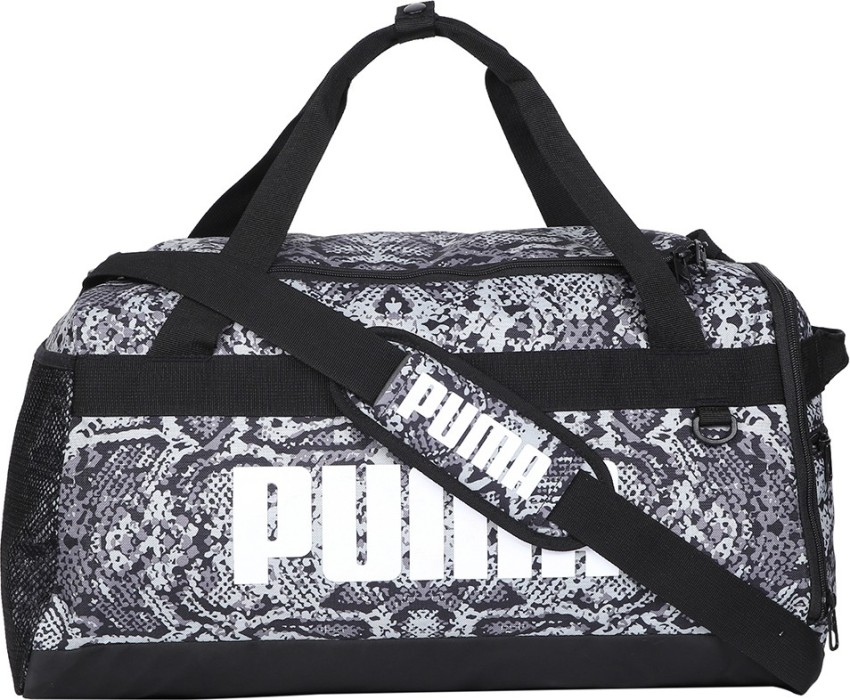 Black puma duffel outlet bag