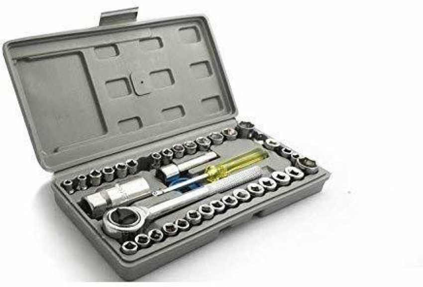 Black & Decker A7142 Ratchet and Screwdriver Automobile Maintenance Set 33  Pcs