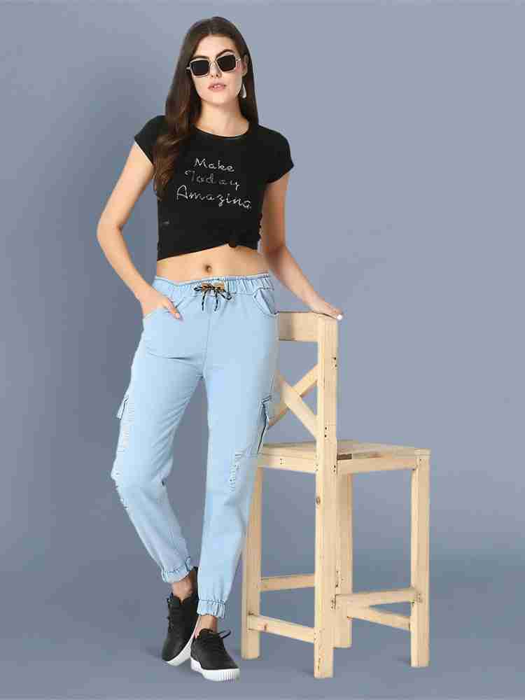 Buy Blue Jeans & Jeggings for Women by BUYNEWTREND Online