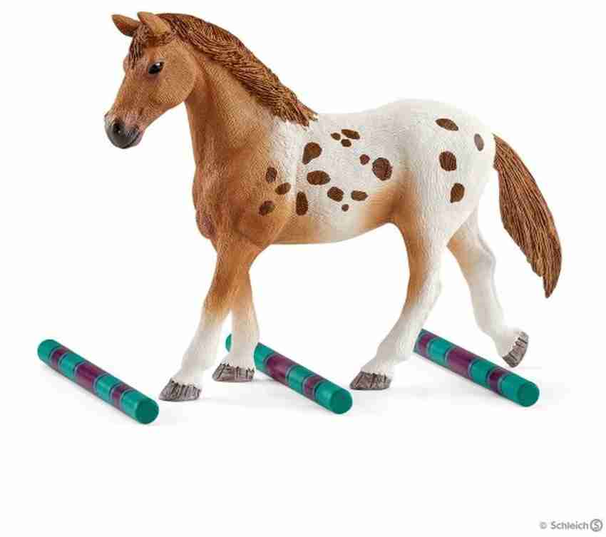 Schleich Tournament training set Appaloosa horse Figure