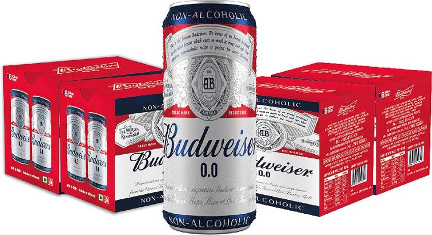 Budweiser Non Alcoholic Beer 330ml Can